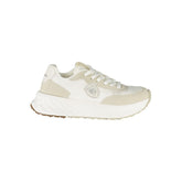 Blauer White Polyester Women Sneaker
